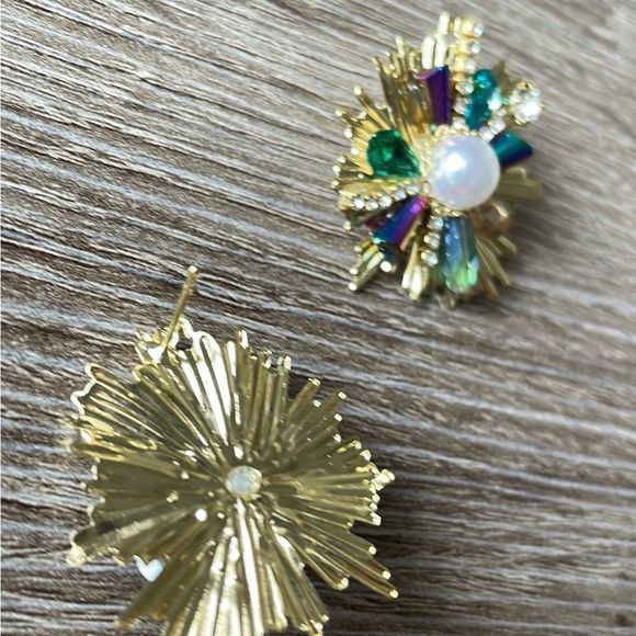 Colorful stud earrings - Picture 3 of 4